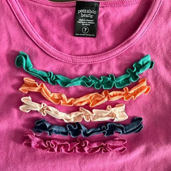 Peekaboo Beans Tunic size 7 - Picture 2 of 5